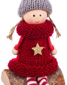 Коледна фигурка Girl - Casa Selección