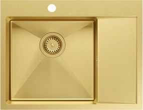 Стоманена мивка RUSSEL 116 Gold