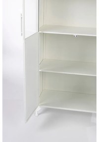 Бял метален шкаф 35x150 cm Miya - White Label