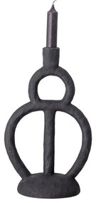 Черен свещник, височина 29 cm Ramina - Bloomingville