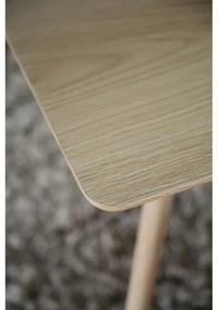 Сгъваема маса за хранене с плот от ясенова дървесина 190x90 cm Yumi - Rowico