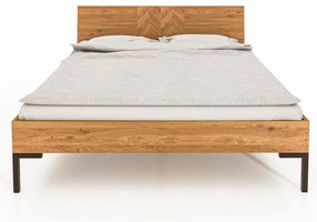 Дъбово двойно легло 140x200 cm Abies 2 - The Beds