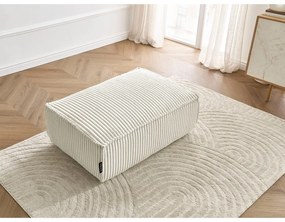 Бежова табуретка от рипсено кадифе Chelsea – Bobochic Paris