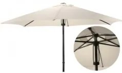 Horecano - Чадър 2,5м бежов (JYT8270-2.5M-BEIGE-PUSH)