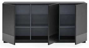 Черен скрин , ширина 150 cm Doric - Teulat