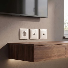 Антенна Розетка OSTE JNH012-A BEIGE