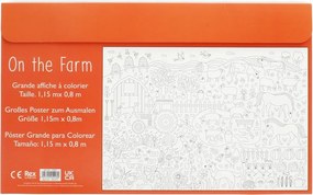 Картинки за оцветяване On the Farm – Rex London