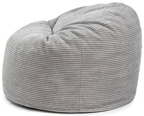 Детски пуф от рипсено кадифе в цвят горчица Om 85 – SLOWDOWN