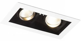 RED - Design Rendl - R12857 - LED Лампа за окачен таван BONDY 2xLED/7W/230V