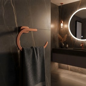Закачалка за баня Ring 110 Til Brush Copper