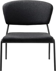 Тъмно сив фотьойл Brantford - Unique Furniture