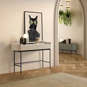 Зелена маса за телевизор 180x55x40 cm Willa – MOME