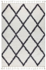 Килим за антре (80 x 150) 0500E - Бял, Антрацит Бял
Антрацит