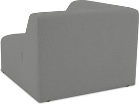 Сив модулен диван от букле (променлив) Roxy – Scandic