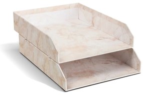 Картонени органайзери в комплект от 2 бр. за докумнети Hakan Paper Laminate – Bigso