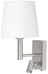 Rabalux 6539 - LED стенен HARVEY E27/40W + LED/3W осветително тяло