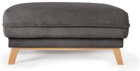 Сива табуретка от рипсено кадифе Tori – Bonami Selection