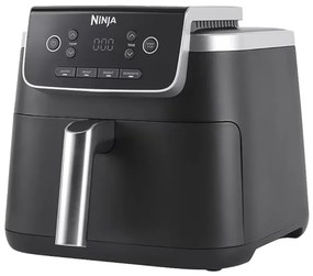 Фритюрник с горещ въздух Ninja AF140EU PRO, 1750W, 4.7 л, 40-240C, 4 програми, Таймер, AirCrisp, Незалепващо покритие, Черен