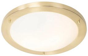 Модерна таванна лампа златиста 41 см IP44 - Yuma