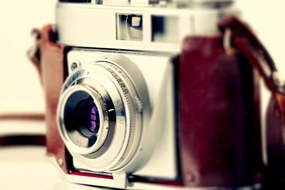 Картина на платно – Стилен ретро фотоапарат