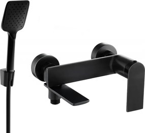 Mexen Zero R62 смесител за вана с душ комплект, черен - 7113R62-70