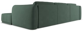 Зелен ъглов диван (десен ъгъл) Hoku – Makamii