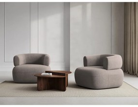 Бежово кресло от плат букле Jenny – Micadoni Home