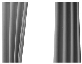 Сива полуматова завеса 250x100 cm - Mila Home