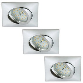 Briloner 6997-039 - К-кт 3 бр. LED лунички за баня LED/5W/230V IP23