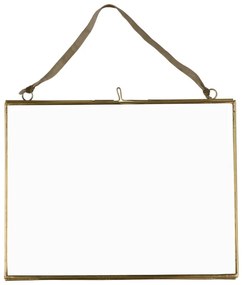 Метална рамка висяща в златисто 20x15 cm – Rex London
