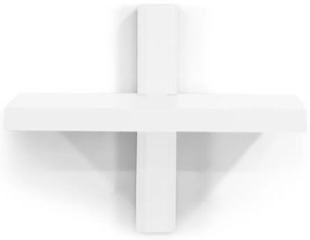 Бял метален стенен рафт 28 cm Hola – Spinder Design