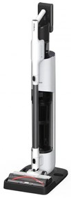 Безкабелна прахосмукачка Tineco Pure ONE Station 5, 450W, 2 режима, 0.45 л + 2.5 л станция, Автономия 70 мин, iLoop сензор, PureCyclone технология, Самопочистване, Бял