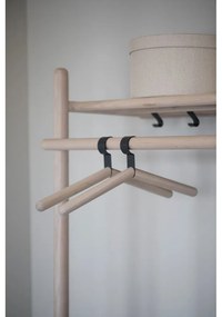 Комплект за антре от дъбова дървесина в естествен цвят Milford - Rowico