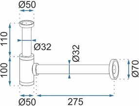 Сифон REA Titan