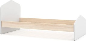 Детско легло от бял/естествен бор 90x190 cm Estefania - Marckeric