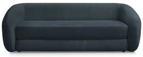 Тъмносин шенилов сгъваем диван 228 cm Neyo – Bobochic Paris