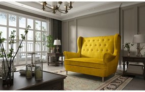 Жълт диван 150 cm Aros – ELTAP