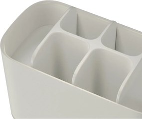 Бежова пластмасова стойка за четки за зъби EasyStore – Joseph Joseph