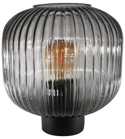 Черна настолна лампа , височина 23,5 cm Garbo - SULION