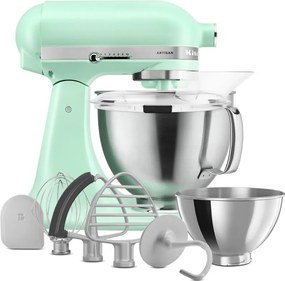 Планетарен миксер KitchenAid Artisan Spearmint Color of the year 2026 5KSM195PSESD, 300W, 4.7 л, ти, Мента