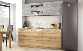 Кухня с включен термоплот Дарина