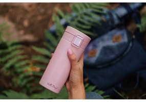 Розова термочаша за пътуване , 400 ml Fuori - Vialli Design