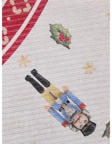 Червен кръгъл килим с коледен мотив ø 160 cm Toy's Delight Nutcracker – Villeroy&amp;Boch