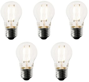 Комплект от 5 смарт E27 LED крушки P45 4.5W 470 lm 1800-4000K