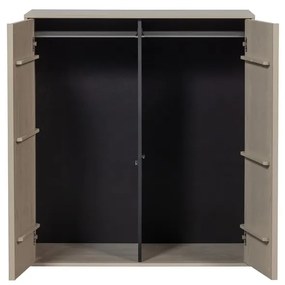 Кремав модулен шкаф от борова дървесина 100x110 cm Daily - vtwonen