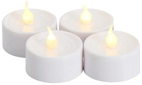 Бели светлинни декорации в комплект от 4 Lone - Sirius