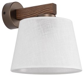 Brilagi - Настенна лампа LATTE 1xE27/15W/230V бор/бяла