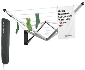 Градинска стенна сушилня за дрехи WallFix 24m – Brabantia