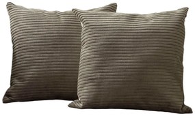 Калъфки за възглавници от рипсено кадифе в комплект от 2 бр. 43x43 cm – Mioli Decor