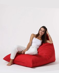 Градински пуф Pyramid Big Bed Pouf, цвят Червен
